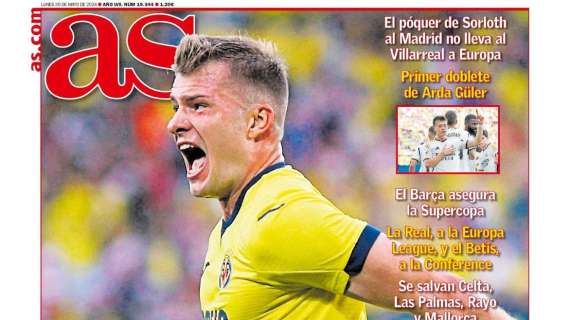 PORTADA | AS: "Mucha fiesta y mucha lágrima"