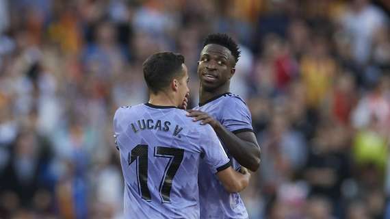 Lucas V&aacute;zquez y Vinicius