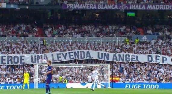 FOTO - Fonsi Nieto agradece al Real Madrid el gesto que tuvo el Bernabéu con su tío 