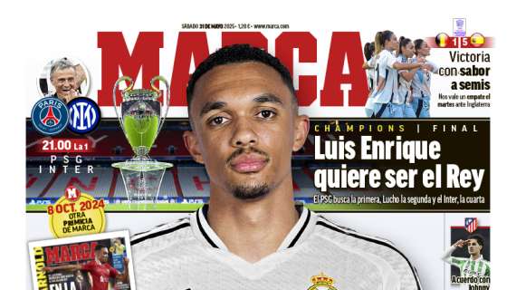 Marca destaca el fichaje de Alexander-Arnold en su portada