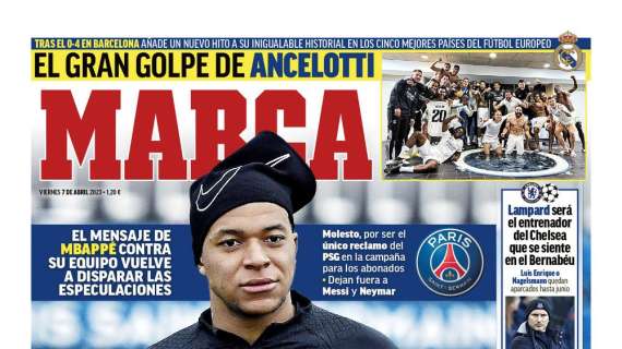 PORTADA | Marca: "Esto no es el Kylian Saint-Germain"