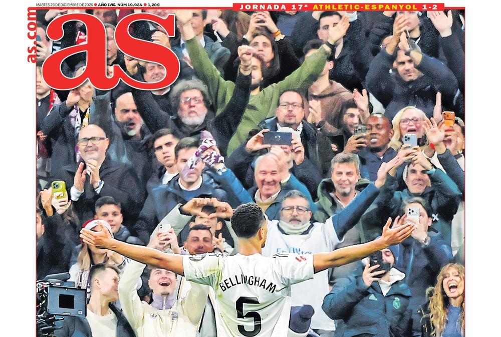 AS saca en primera plana el 2026 que le espera al Real Madrid