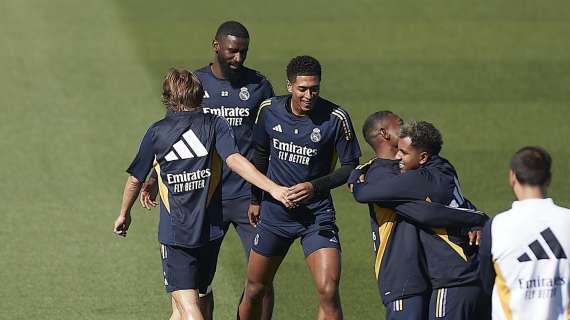 Entrenamiento del Real Madrid