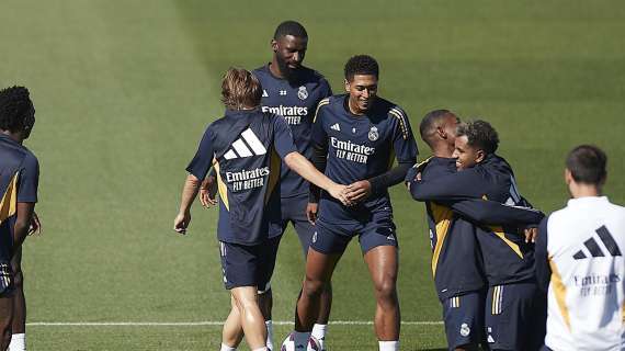 Entrenamiento Real Madrid