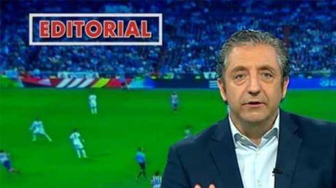 Pedrerol, en El Chiringuito: "Pensar que todos los rivales van a ser como el Betis puede ser engañoso"