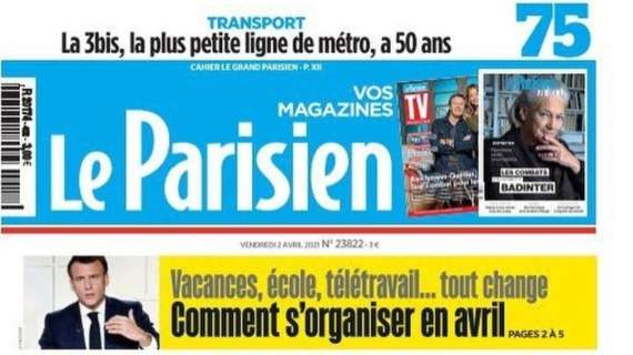 PORTADA - Le Parisien, con Mbappé: "La tentación de salir"