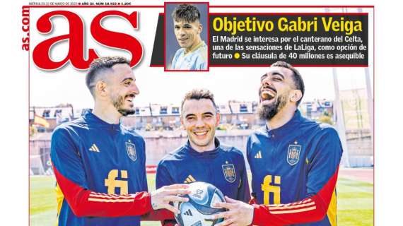 PORTADA | AS: "Goles para la Roja"