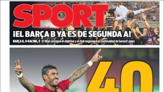 Sport desvela en portada el precio del nuevo objetivo del Barcelona para reforzar la medular