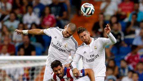 Sergio Ramos y Pepe, ausentes en el entrenamiento