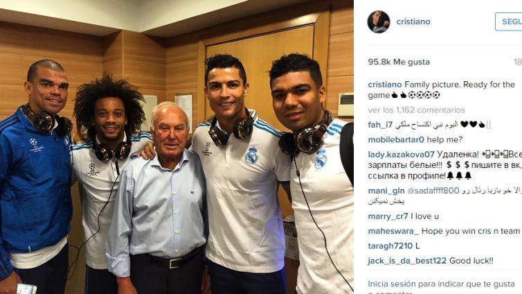 Cristiano Ronaldo, preparado para el partido ante el Shakhtar