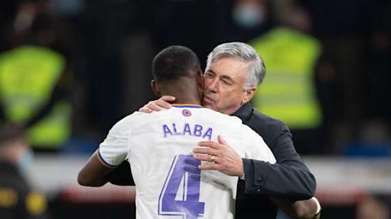 Alaba y Ancelotti, Real Madrid