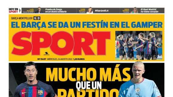 PORTADA | Sport: "Mucho más que un partido"