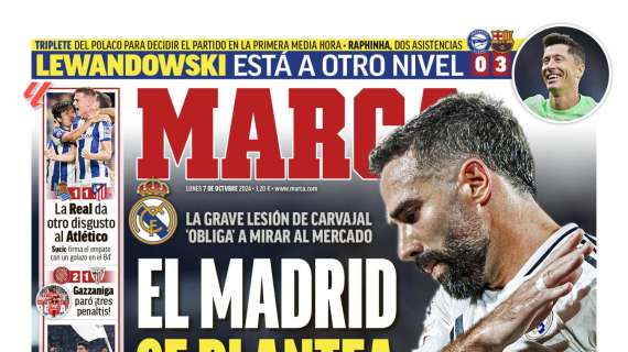 PORTADA | Marca: "El Real Madrid se plantea fichar"