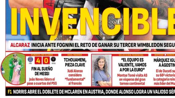 AS saca en portada a la "pieza clave" de Xabi Alonso