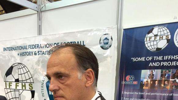 Tebas: "Estudiamos hacer una Final Four en la Copa del Rey"