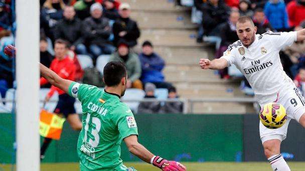 Benzema, sin gol en el Camp Nou