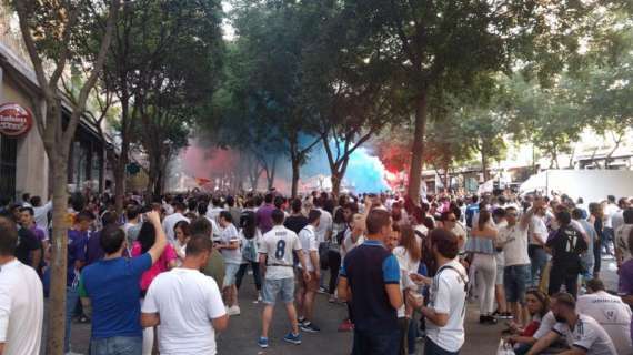 FOTO BD - Así están los aledaños del Santiago Bernabéu 