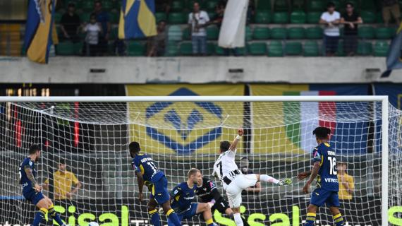 Hellas Verona-Juventus: tutte le statistiche del match
