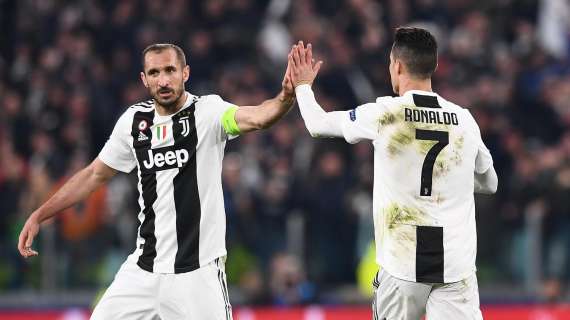 Chiellini: "Champions League? Contro l'Ajax abbiamo perso per gli infortuni, altrimenti..."