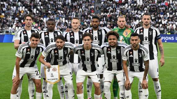 Juventus, contro il PSV la squadra più giovane di sempre in CL