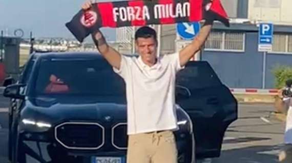 Morata: "Nessuno mi ha voluto quanto il Milan, sono qui per vincere"