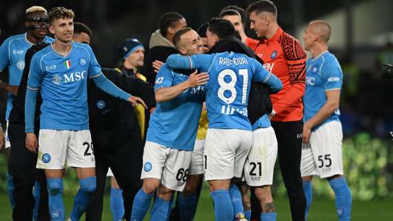 Troppo Napoli per il Monza: gli azzurri scavalcano la Lazio