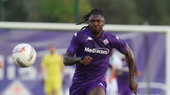 Kean: "Non sento pressione a Firenze. Voglio dimostrare di poter giocare a calcio"