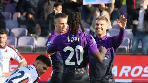 La Fiorentina batte 2-1 il Genoa e si riavvicina alla Juventus