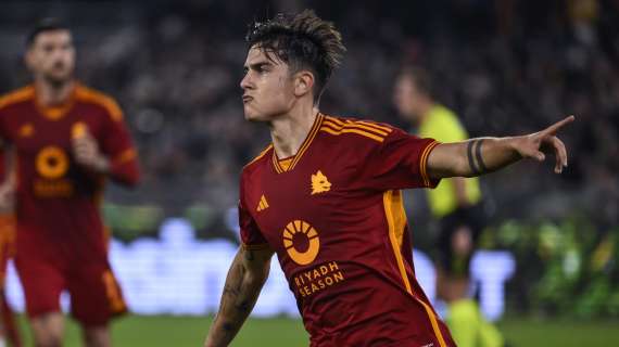 Serie A: Roma, Dybala con una tripletta abbatte il Toro. Autogol per Huijsen
