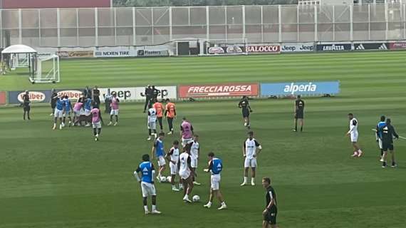 Dalla Continassa, Juve al lavoro su atletica e tattica