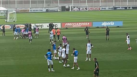 Lavoro atletico e tecnico per la Juventus in vista del Genoa