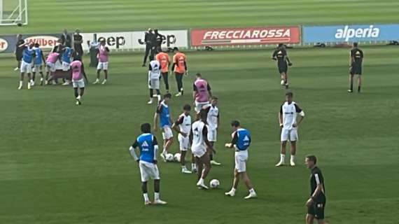 Le ultime dalla Continassa: squadra al lavoro su tattica ed esrcitazioni in uscita