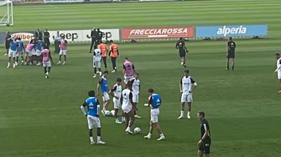 Il programma della mattinata alla Continassa: lavoro atletico e tecnico