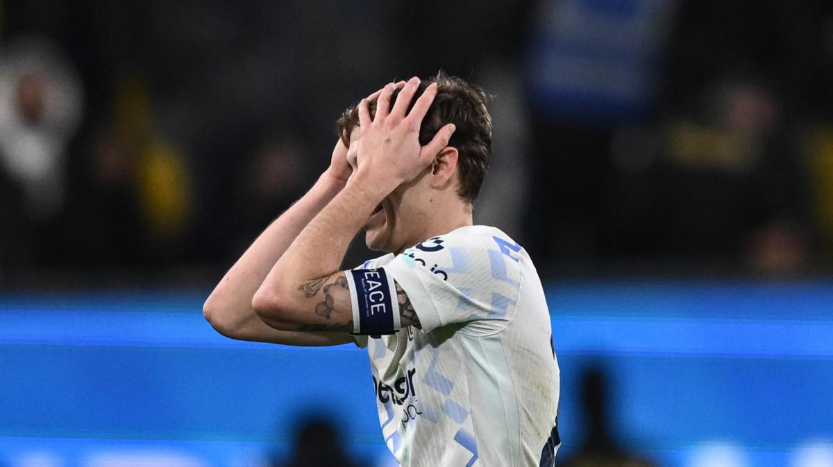 Brutte notizie per l'Inter: lieve risentimento muscolare per Barella