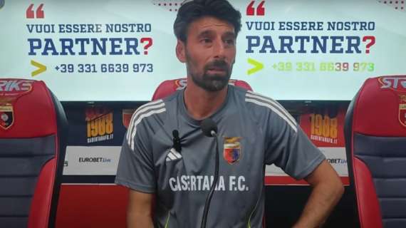 Casertana, Iori: ''Con la Juve gara inaccettabile. Non abbiamo fatto bene''