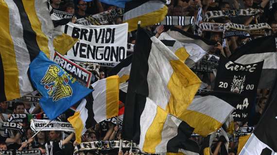 La curva Nord dell'Udinese non sarà presente a Torino