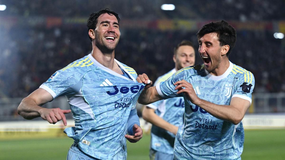 Lecce-Juventus, 0-1: i bianconeri ritornano alla vittoria con Vlahovic