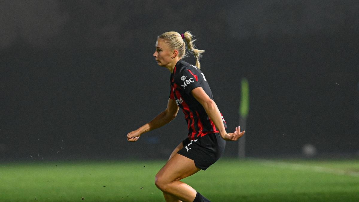 Juventus Women-Milan, 0-1: vantaggio rossonero con Kyvag