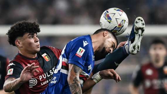 Coppa Italia: Genoa ko 6-7 ai rigori, Sampdoria agli ottavi