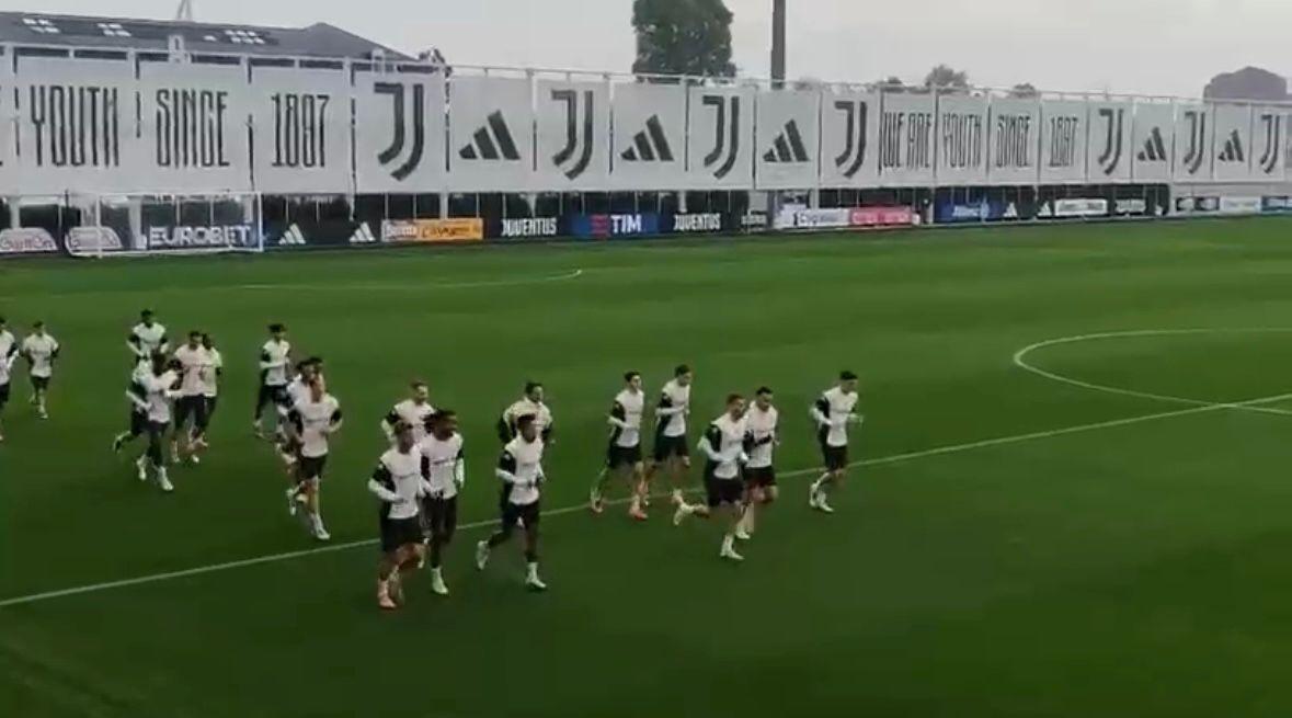 Juve allenamento in vista del Bodo: non c'è Gatti, colpito da influenza 