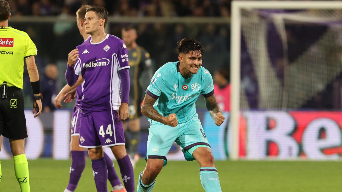 Kean salva la Fiorentina col Bologna, ma il Franchi fischia