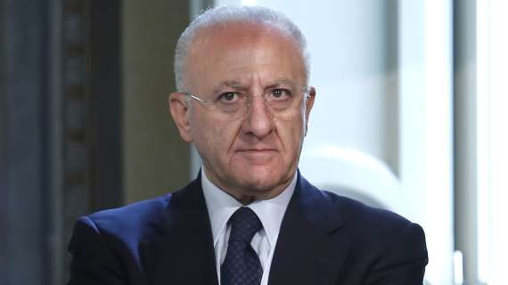 De Luca candida l'Arechi: "A Salerno uno dei pochi stadi a norma per Euro 2032"