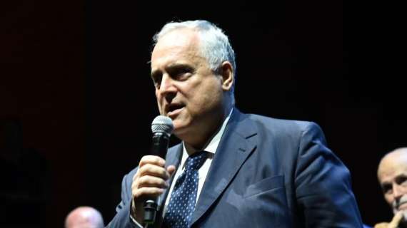Lotito: "La Champions sarebbe il coronamento di uno sforzo da parte di tutti"