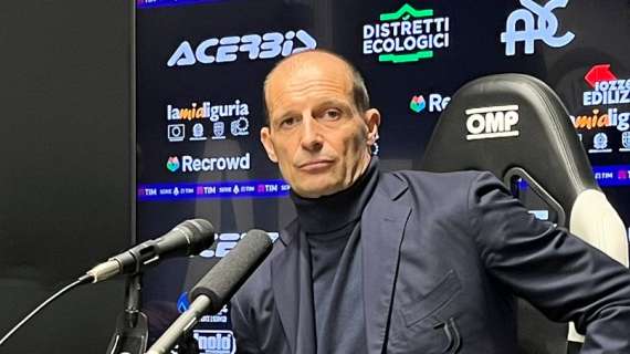 Juventus-Milan, domani alle 14 la conferenza stampa di Allegri