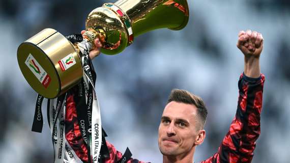 Milik capocannoniere in Coppa Italia: la nota del club