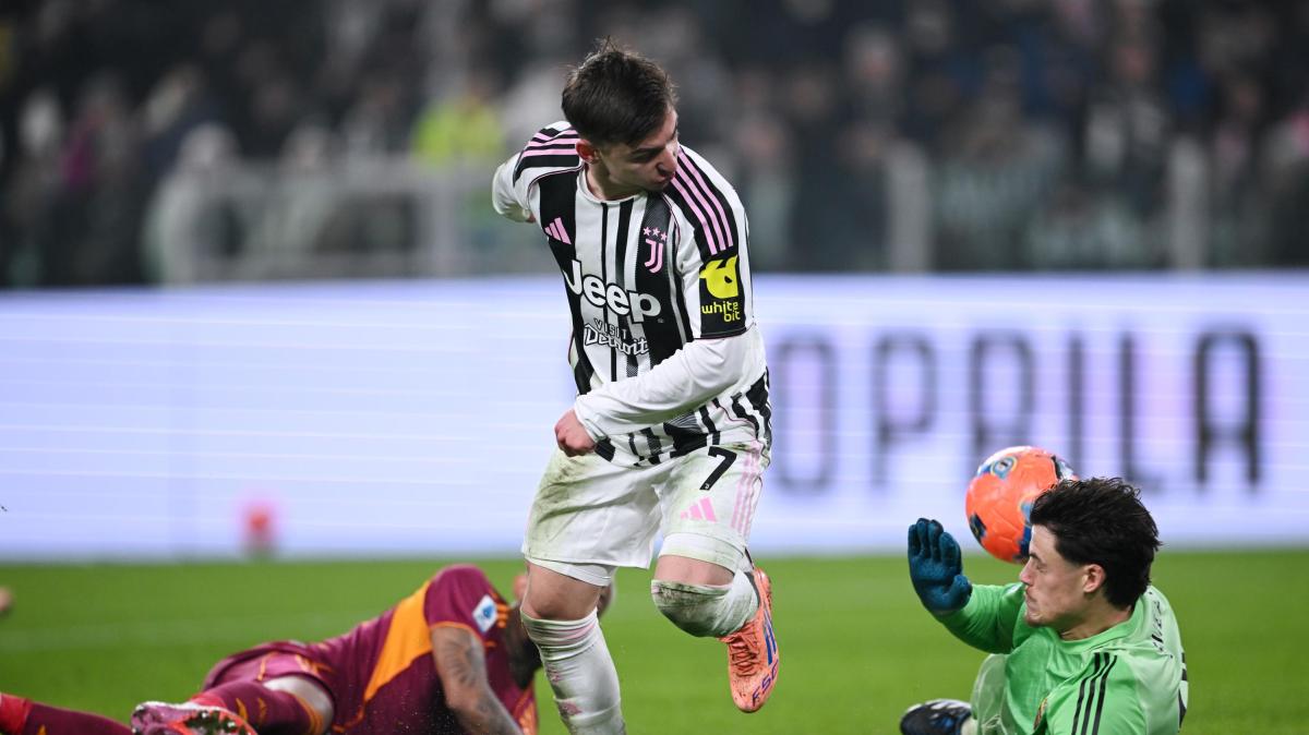 Juventus-Roma, 2-0: raddoppia Openda, Stadium in delirio!