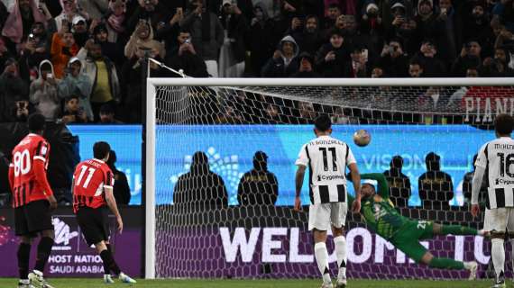 Juventus-Milan: le statistiche post Supercoppa Italiana