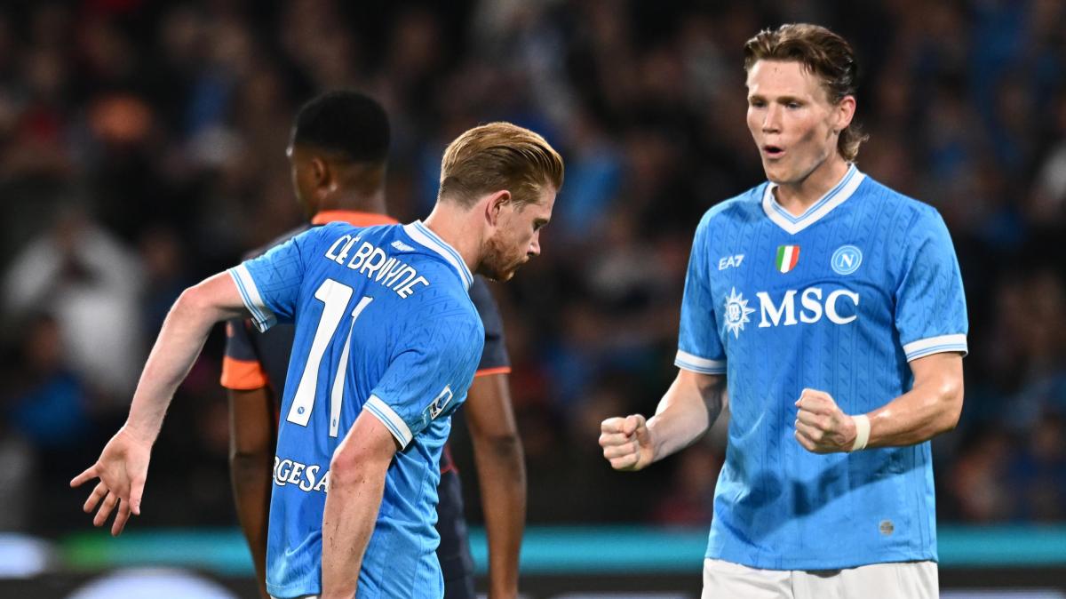 Napoli, perfettamente riuscito l'intervento a De Bruyne