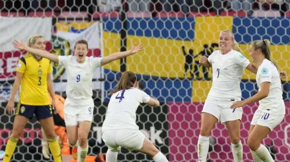 Euro donne: 4-0 alla Svezia, Inghilterra in finale