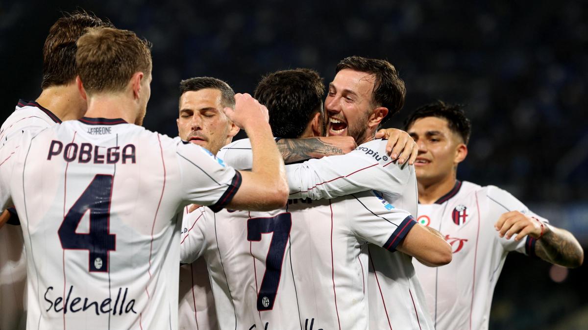 Il Bologna vince 1-0 a Bergamo e si porta a -3 dall'Atalanta